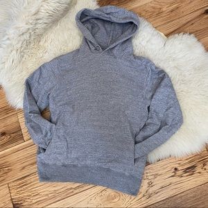 Uniqlo Athletic Grey Hoodie with Pockets Medium